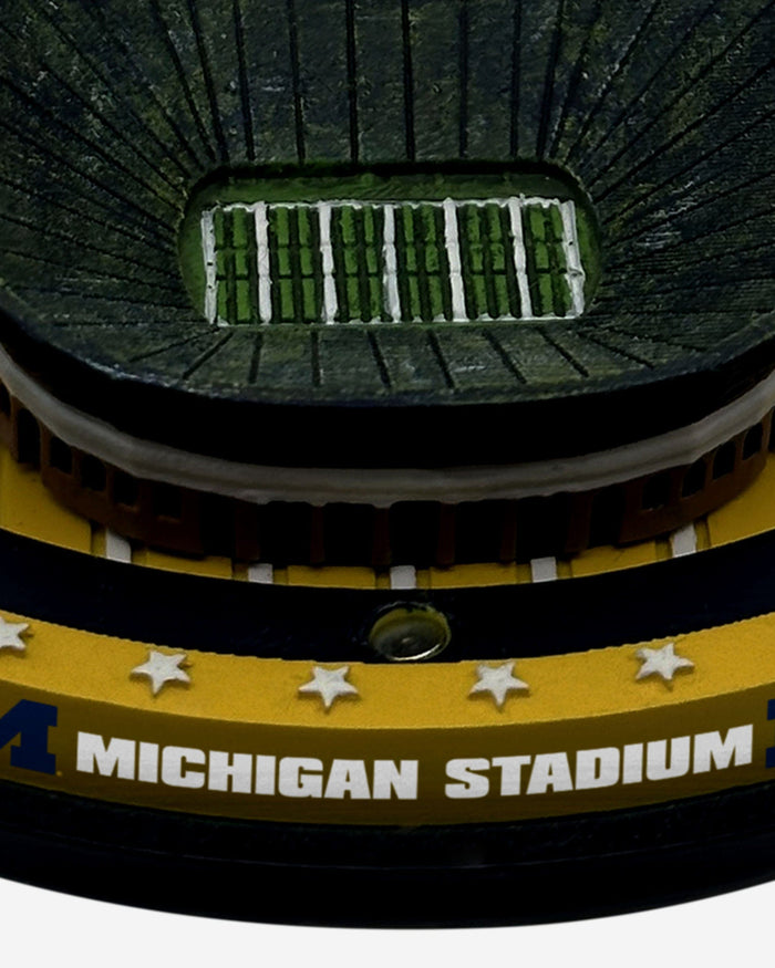 Bo Schembechler Michigan Wolverines Magnetic Stadium Base Bobblehead FOCO - FOCO.com