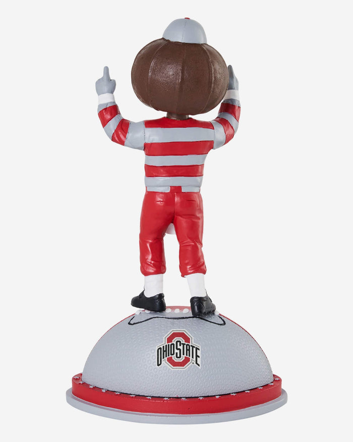 Brutus Buckeye Ohio State Buckeyes Magnetic Stadium Base Mascot Bobblehead FOCO - FOCO.com