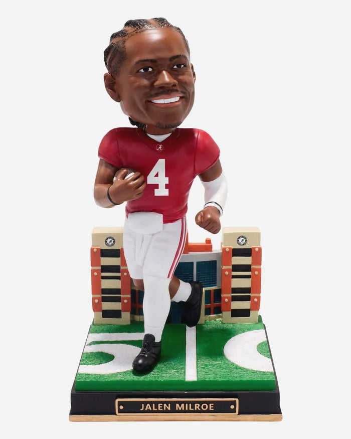Jalen Milroe Alabama Crimson Tide Gates Series Bobblehead FOCO - FOCO.com