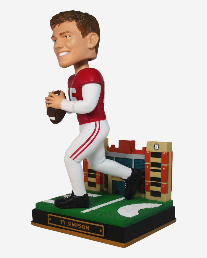 Ty Simpson Alabama Crimson Tide Gates Series Bobblehead FOCO - FOCO.com