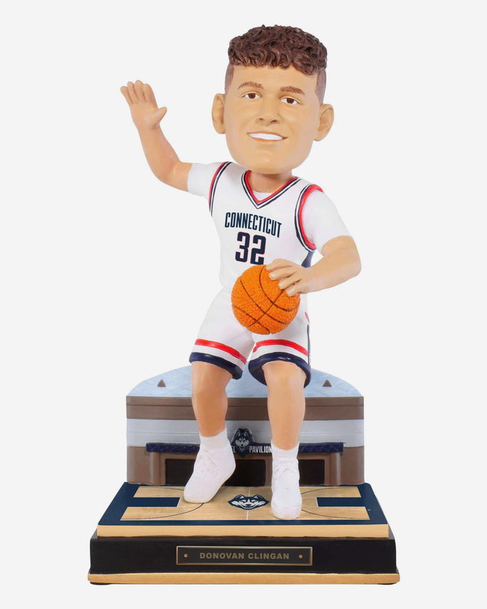 Donovan Clingan UConn Huskies Gates Series Bobblehead FOCO - FOCO.com