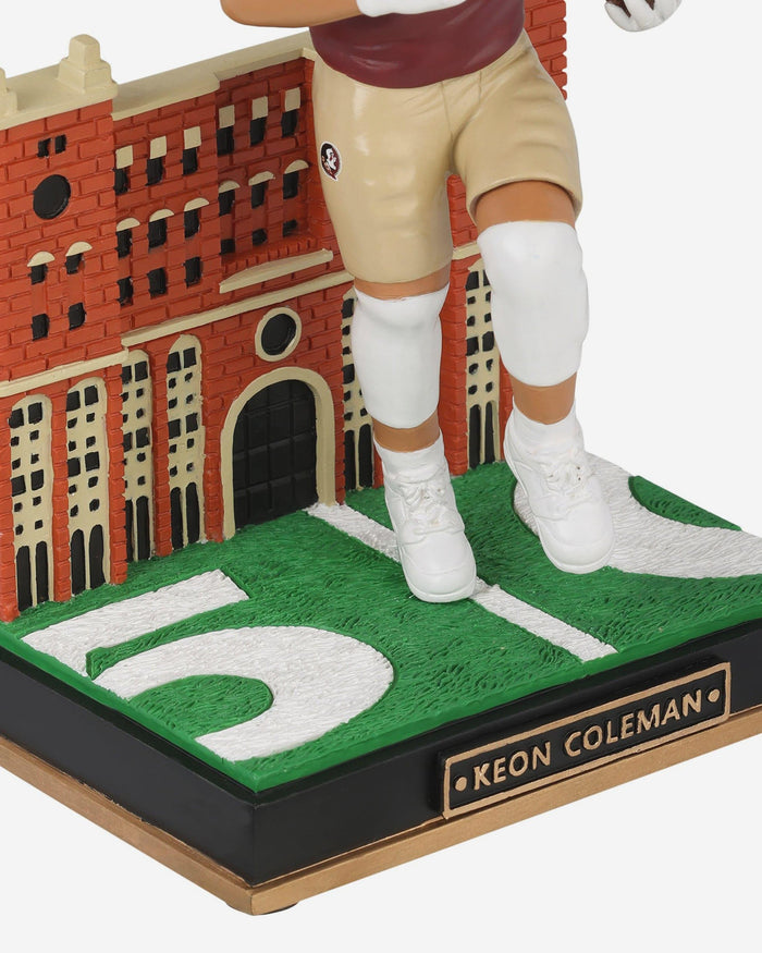 Keon Coleman Florida State Seminoles Gates Series Bobblehead FOCO - FOCO.com