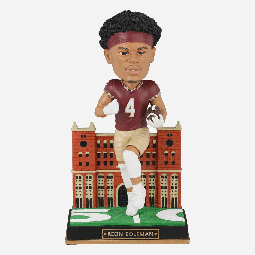 Keon Coleman Florida State Seminoles Gates Series Bobblehead FOCO - FOCO.com