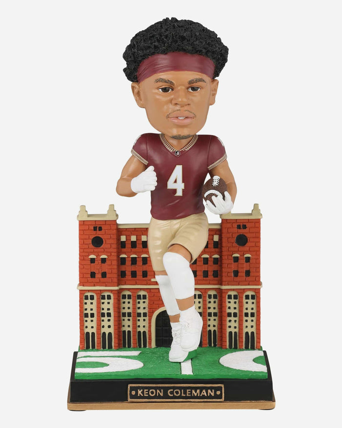 Keon Coleman Florida State Seminoles Gates Series Bobblehead FOCO - FOCO.com
