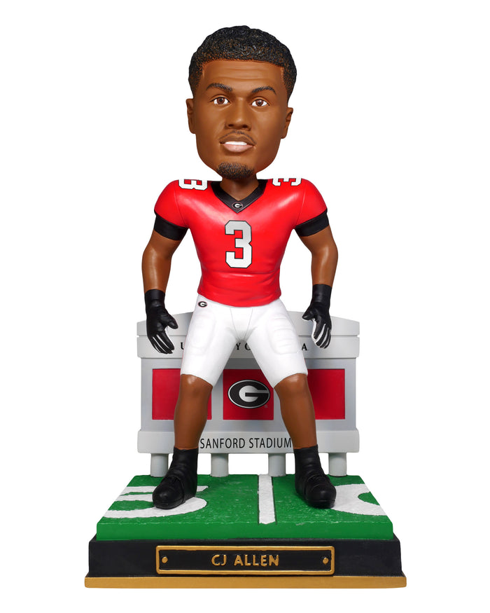CJ Allen Georgia Bulldogs Gates Series Bobblehead
