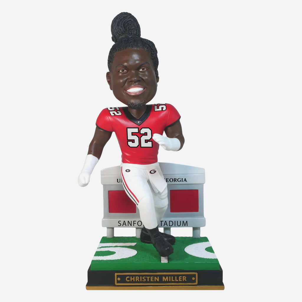 Christen Miller Georgia Bulldogs Gates Series Bobblehead FOCO - FOCO.com