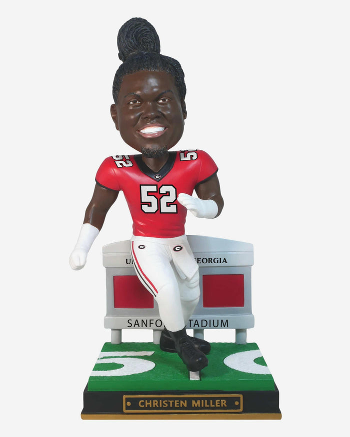 Christen Miller Georgia Bulldogs Gates Series Bobblehead FOCO - FOCO.com