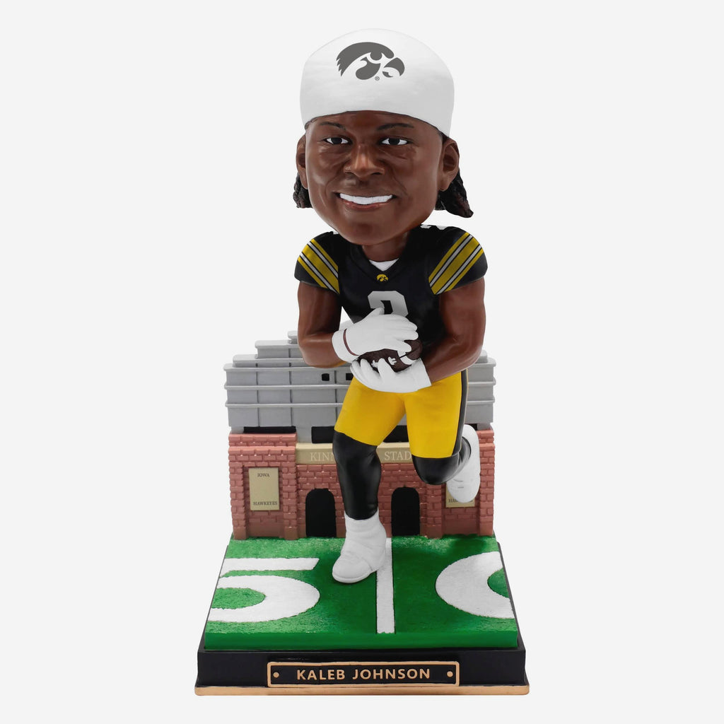 Kaleb Johnson Iowa Hawkeyes Gates Series Bobblehead FOCO - FOCO.com