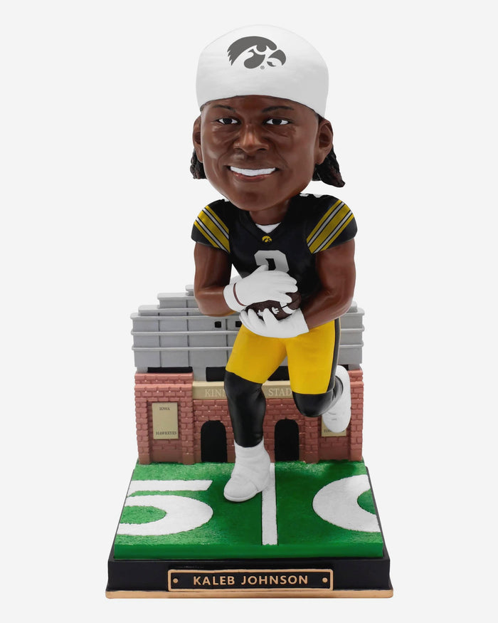 Kaleb Johnson Iowa Hawkeyes Gates Series Bobblehead FOCO - FOCO.com