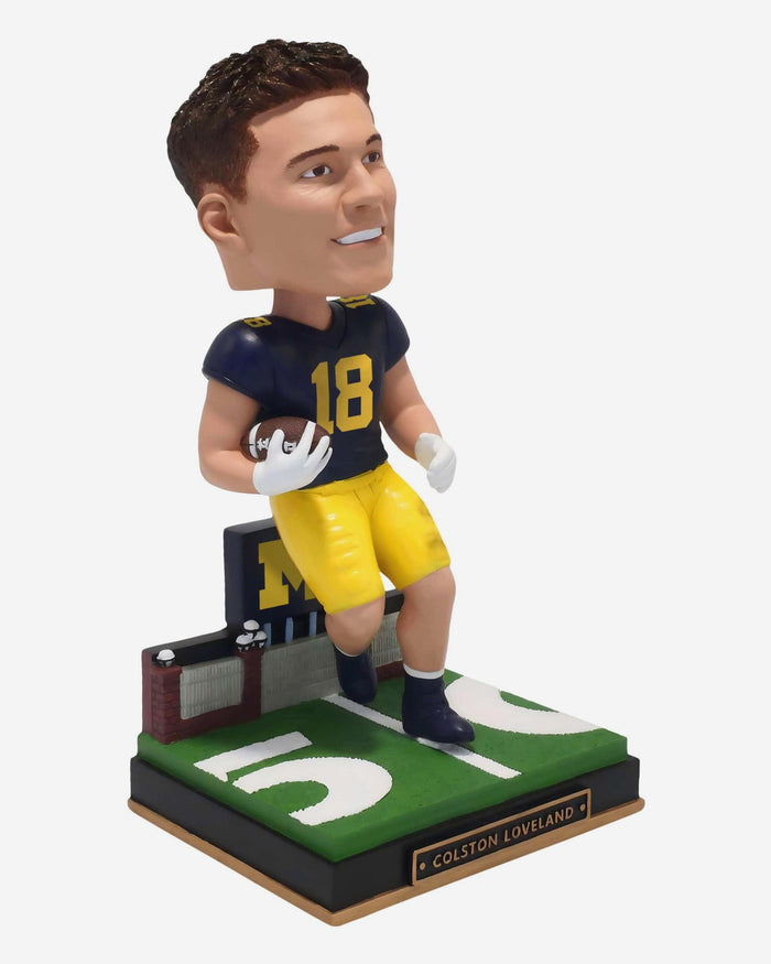 Colston Loveland Michigan Wolverines Gates Series Bobblehead FOCO - FOCO.com