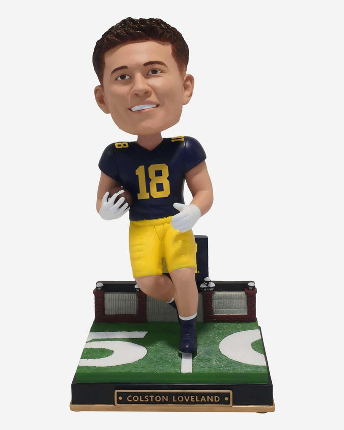 Colston Loveland Michigan Wolverines Gates Series Bobblehead FOCO - FOCO.com