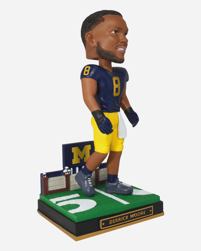 Derrick Moore Michigan Wolverines Gates Series Bobblehead FOCO - FOCO.com