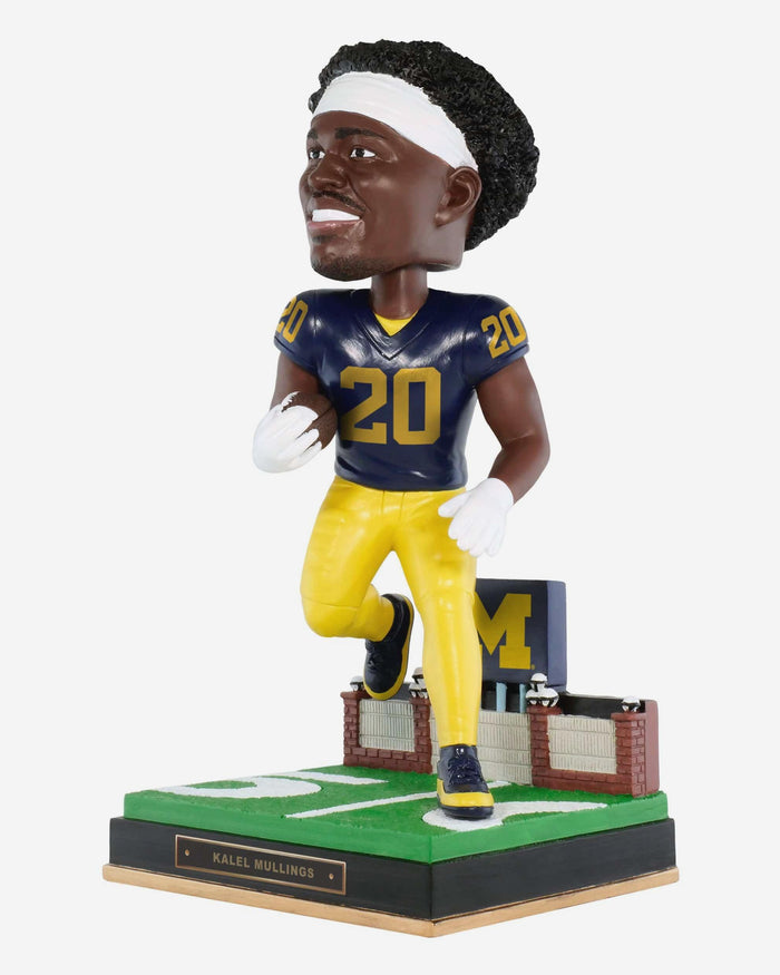 Kalel Mullings Michigan Wolverines Gates Series Bobblehead FOCO - FOCO.com