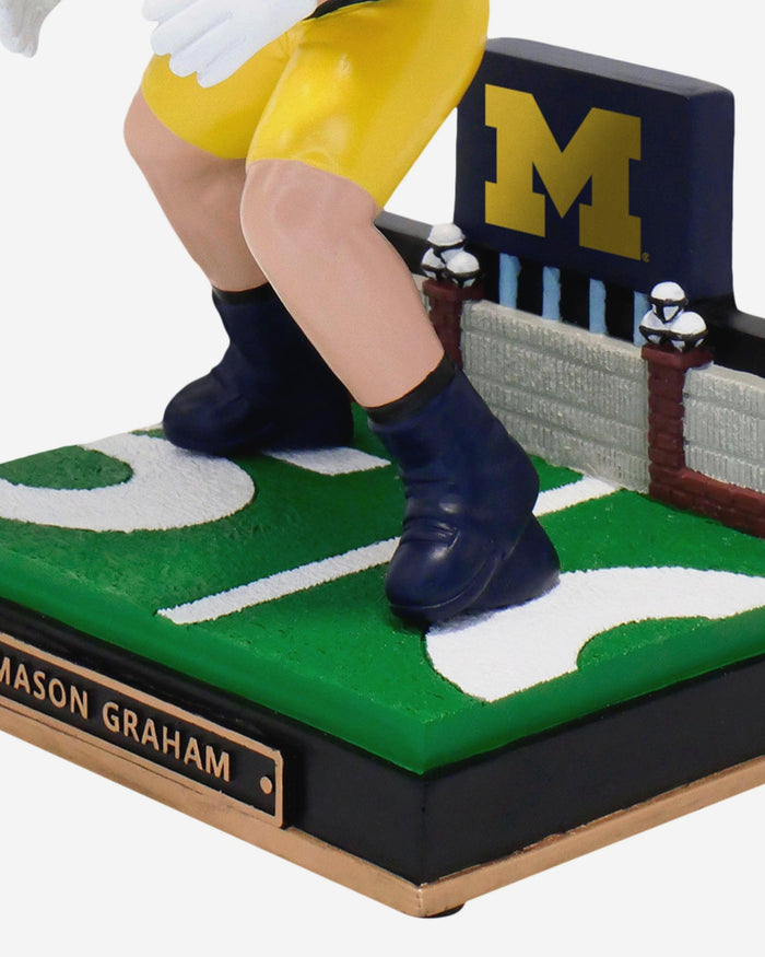 Mason Graham Michigan Wolverines Gates Series Bobblehead FOCO - FOCO.com