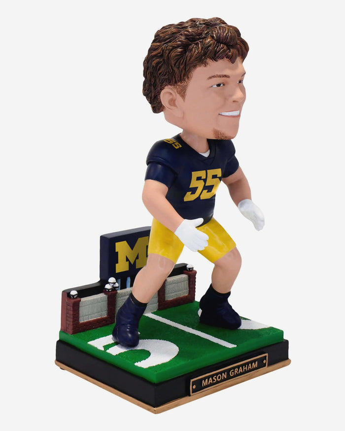 Mason Graham Michigan Wolverines Gates Series Bobblehead FOCO - FOCO.com