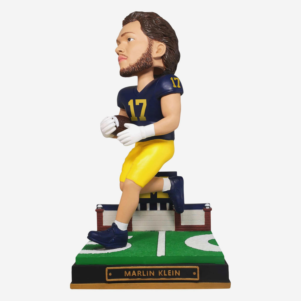 Marlin Klein Michigan Wolverines Gates Series Bobblehead FOCO - FOCO.com
