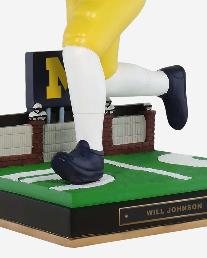 Will Johnson Michigan Wolverines Gates Series Bobblehead FOCO - FOCO.com