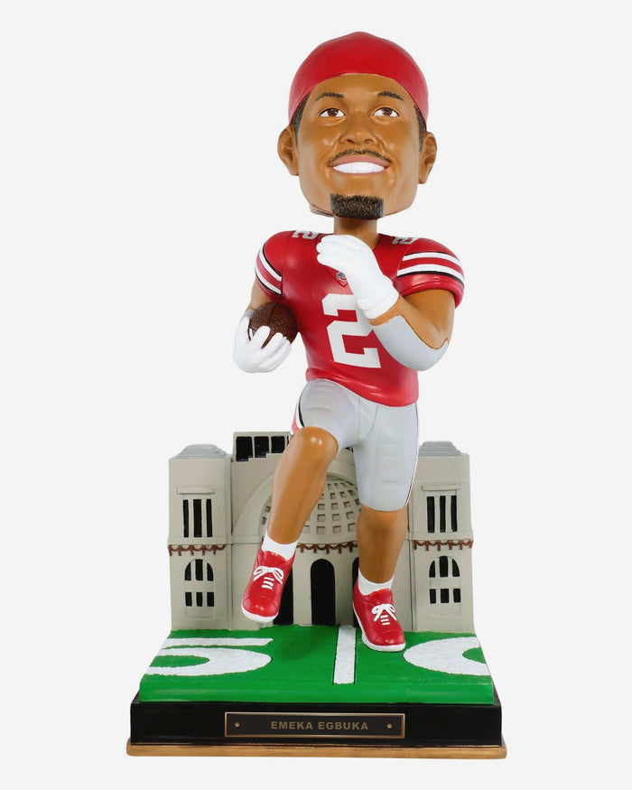 Emeka Egbuka Ohio State Buckeyes Gates Series Bobblehead FOCO - FOCO.com