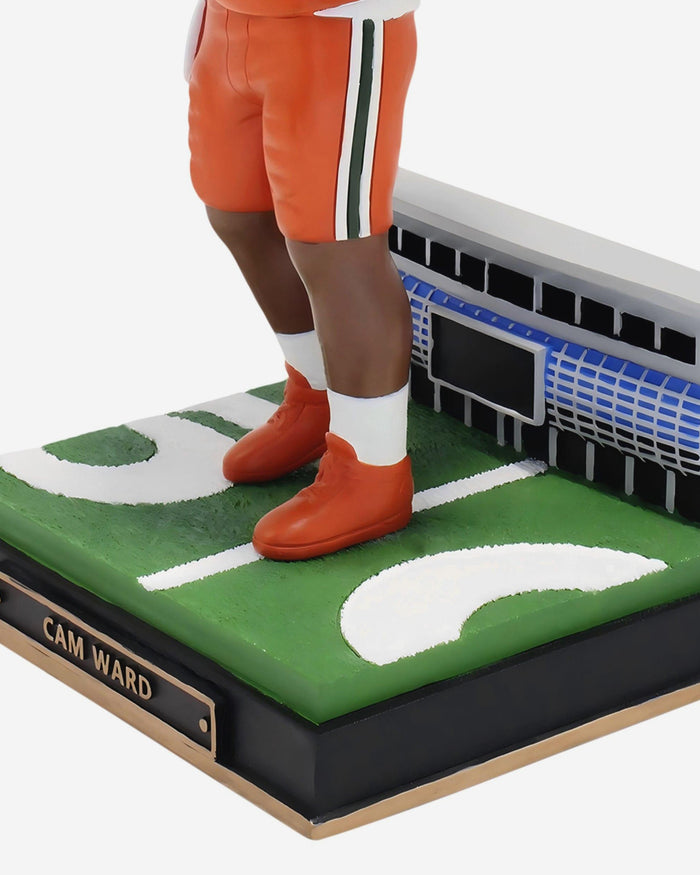 Cam Ward Miami Hurricanes Gates Series Bobblehead FOCO - FOCO.com
