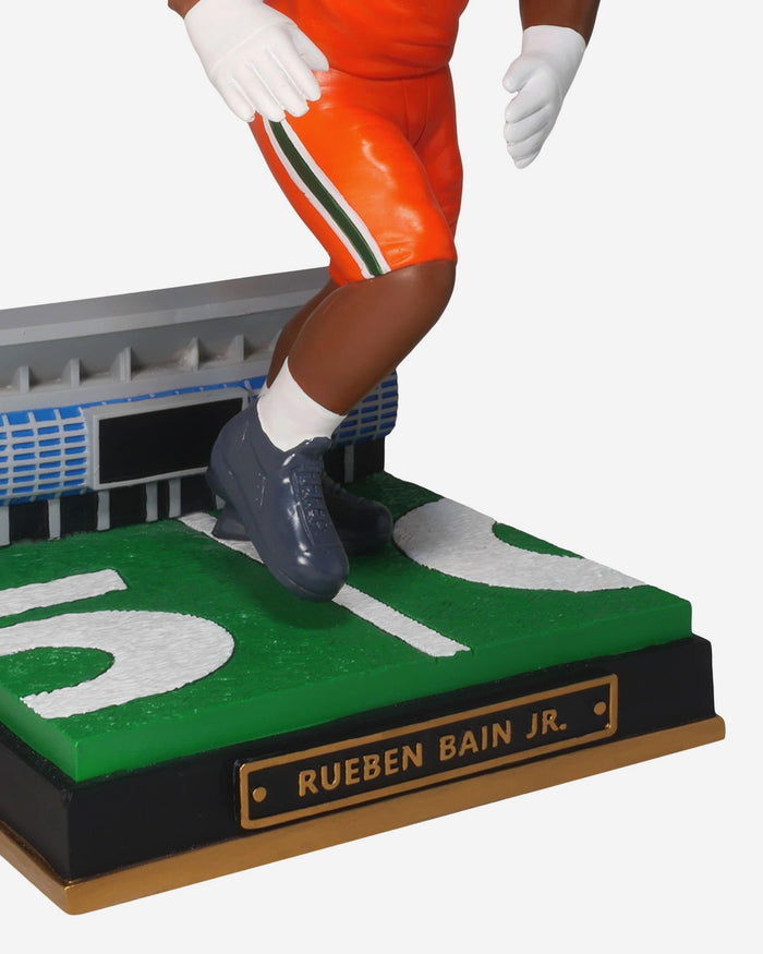 Rueben Bain Jr Miami Hurricanes Gates Series Bobblehead FOCO - FOCO.com