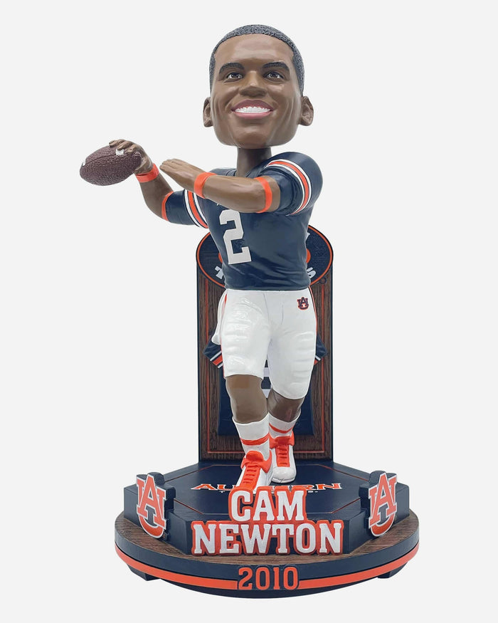 Cam Newton Auburn Tigers Jersey Retirement Bobblehead FOCO - FOCO.com