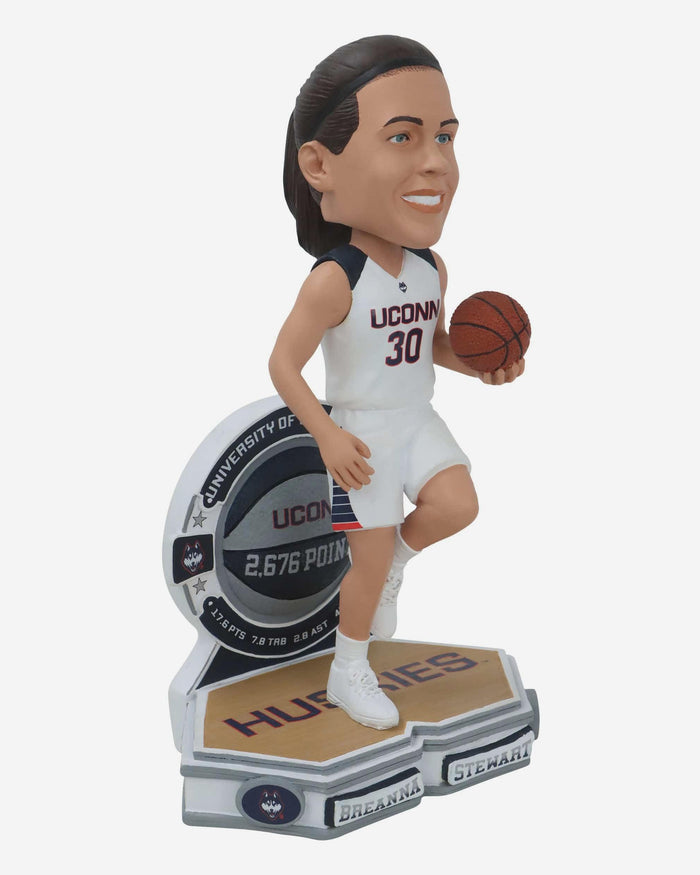 Breanna Stewart UConn Huskies College Stats Bobblehead FOCO - FOCO.com