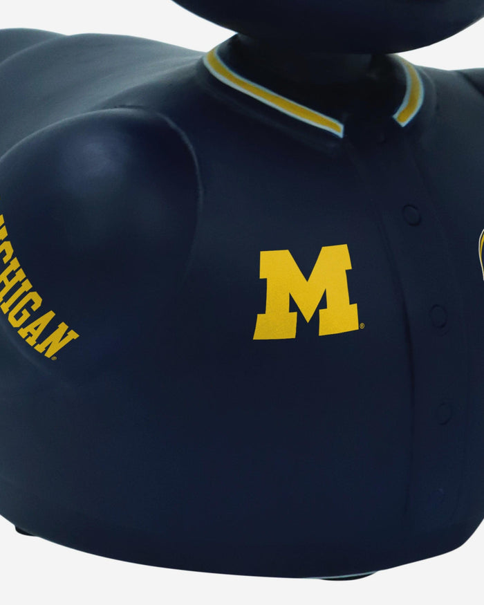 Michigan Wolverines Superfan Bobble Duck Mini Bobblehead FOCO - FOCO.com