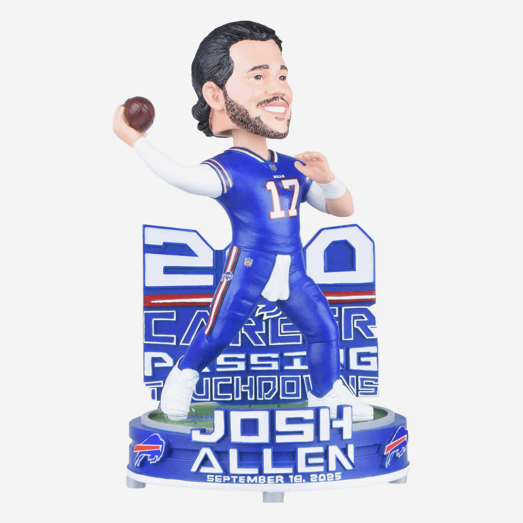 Josh Allen Buffalo Bills 200 Career Touchdowns Bobblehead FOCO - FOCO.com