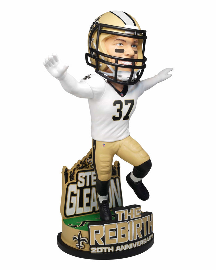 Steve Gleason New Orleans Saints Memorable Blocked Punt 20th Anniversary Bobblehead FOCO - FOCO.com