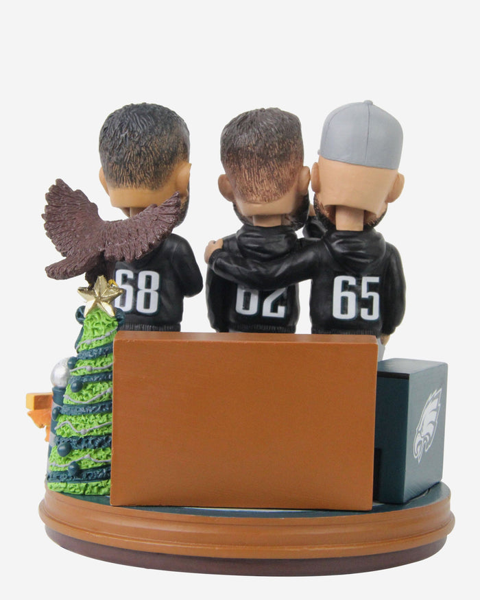 Philadelphia Eagles Merry Christmas Philly Mini Bobblehead Scene FOCO - FOCO.com