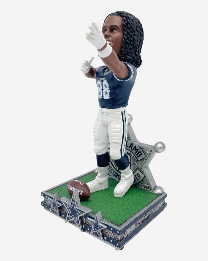CeeDee Lamb Dallas Cowboys All Time Single Season Receiving And Yards Franchise Record Bobblehead FOCO - FOCO.com