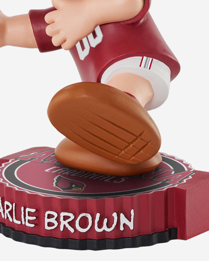 Arizona Cardinals Charlie Brown Peanuts Bighead Bobblehead FOCO - FOCO.com