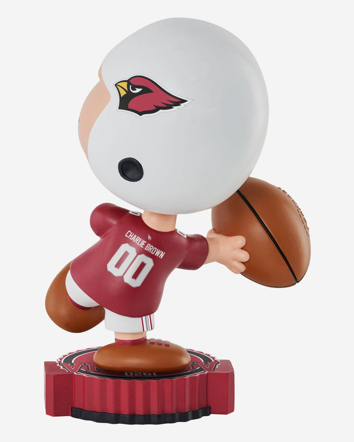 Arizona Cardinals Charlie Brown Peanuts Bighead Bobblehead FOCO - FOCO.com