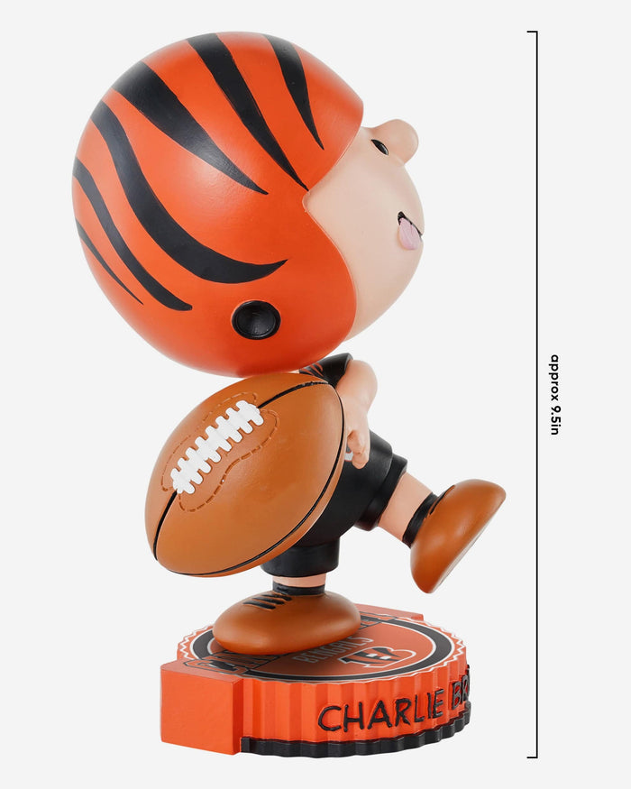 Cincinnati Bengals Charlie Brown Peanuts Bighead Bobblehead FOCO - FOCO.com