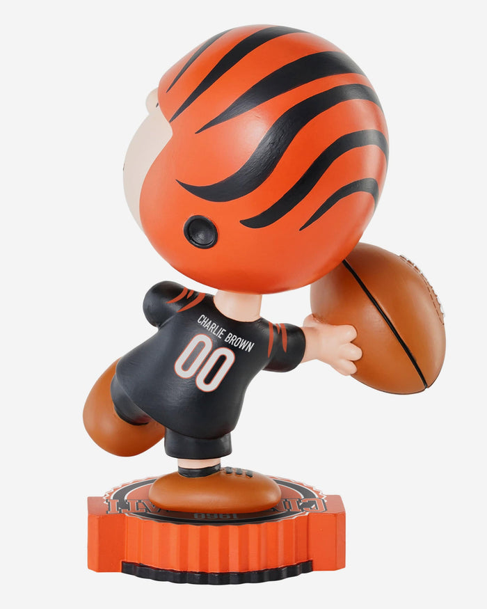 Cincinnati Bengals Charlie Brown Peanuts Bighead Bobblehead FOCO - FOCO.com