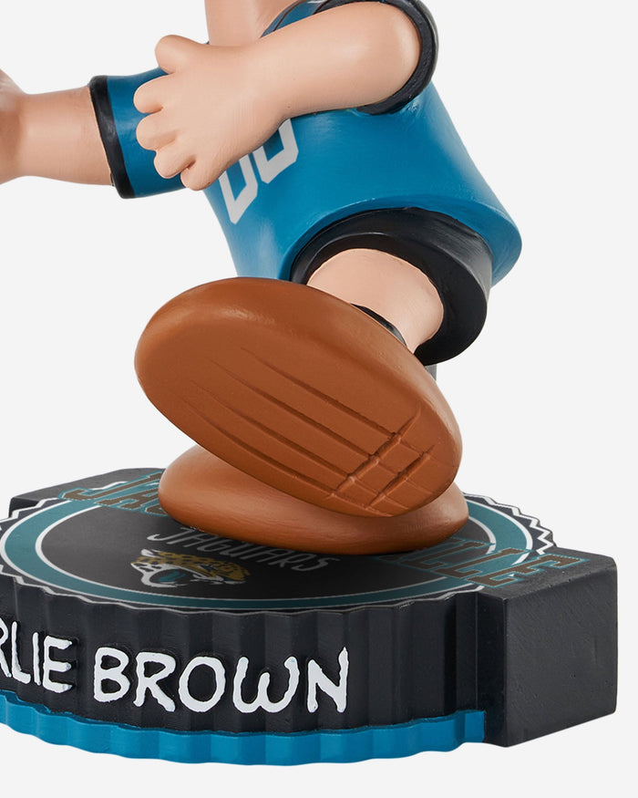 Jacksonville Jaguars Charlie Brown Peanuts Bighead Bobblehead FOCO - FOCO.com