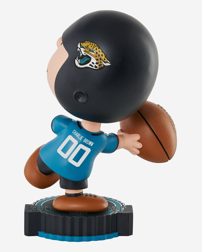 Jacksonville Jaguars Charlie Brown Peanuts Bighead Bobblehead FOCO - FOCO.com
