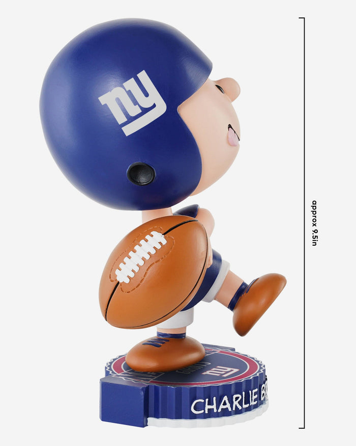 New York Giants Charlie Brown Peanuts Bighead Bobblehead FOCO - FOCO.com