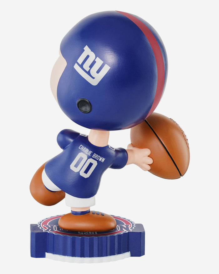 New York Giants Charlie Brown Peanuts Bighead Bobblehead FOCO - FOCO.com