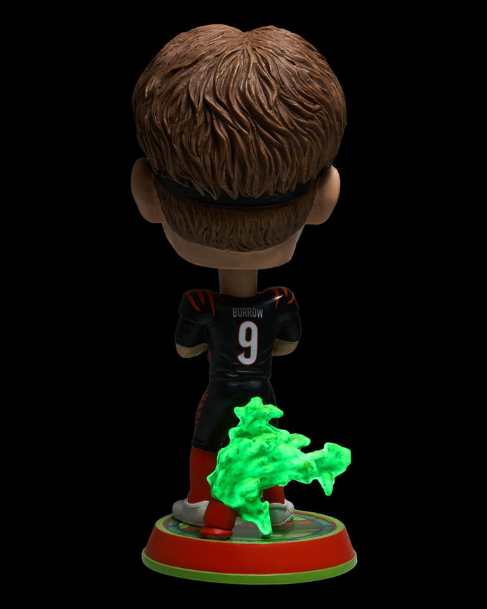 Joe Burrow Cincinnati Bengals Nickelodeon Glow in the Dark Bighead Bobblehead FOCO - FOCO.com