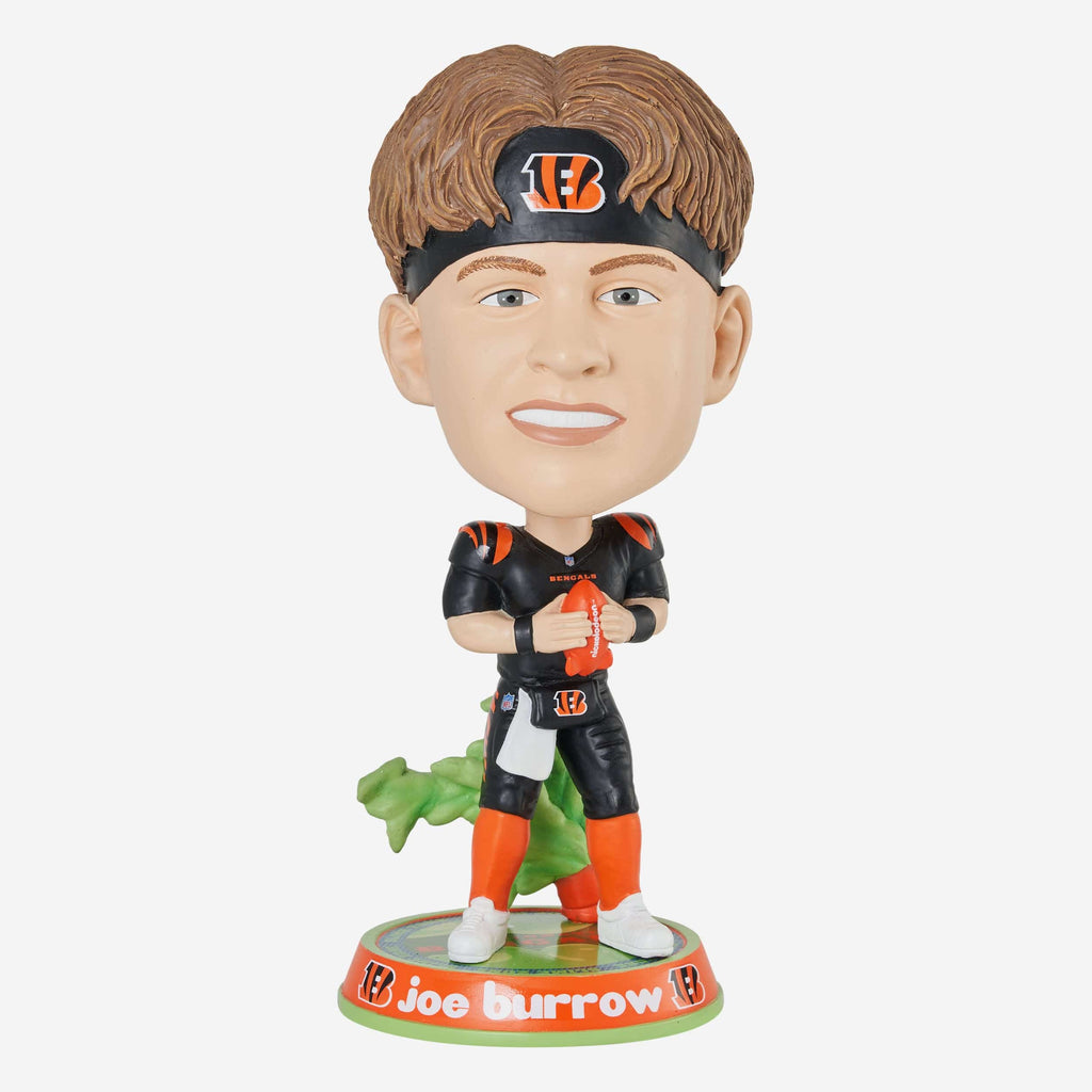 Joe Burrow Cincinnati Bengals Nickelodeon Glow in the Dark Bighead Bobblehead FOCO - FOCO.com