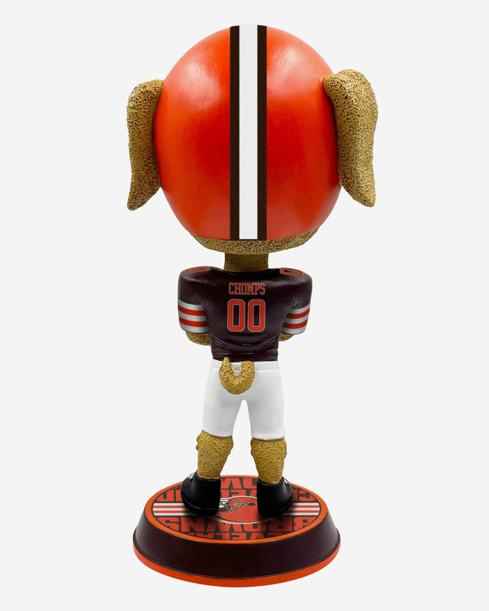 Chomps Cleveland Browns Field Stripe Mascot Bighead Bobblehead FOCO - FOCO.com