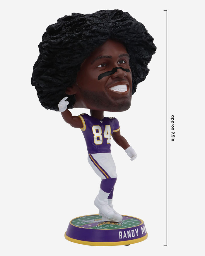 Randy Moss Minnesota Vikings Field Stripe Bighead Bobblehead FOCO - FOCO.com