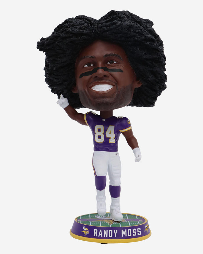 Randy Moss Minnesota Vikings Field Stripe Bighead Bobblehead FOCO - FOCO.com