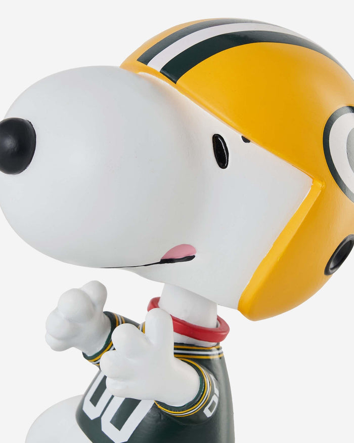Green Bay Packers Snoopy Peanuts Bighead Bobblehead FOCO - FOCO.com
