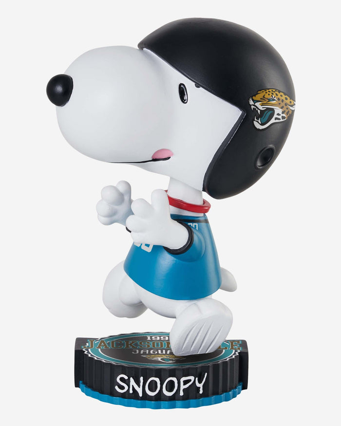 Jacksonville Jaguars Snoopy Peanuts Bighead Bobblehead FOCO