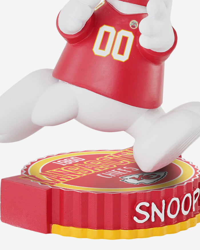 Kansas City Chiefs Snoopy Peanuts Bighead Bobblehead FOCO - FOCO.com