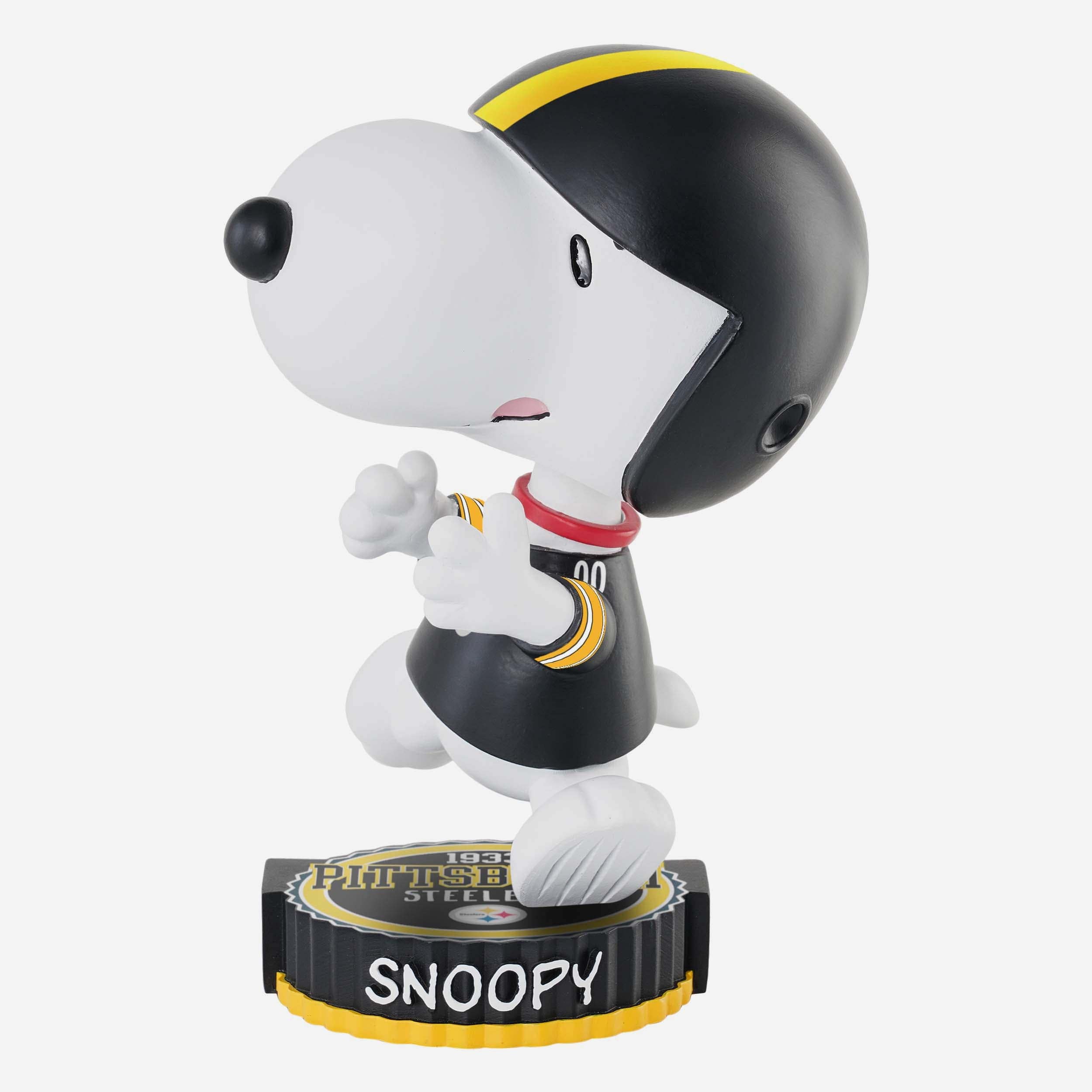 Pittsburgh Steelers Snoopy Peanuts Bighead Bobblehead FOCO