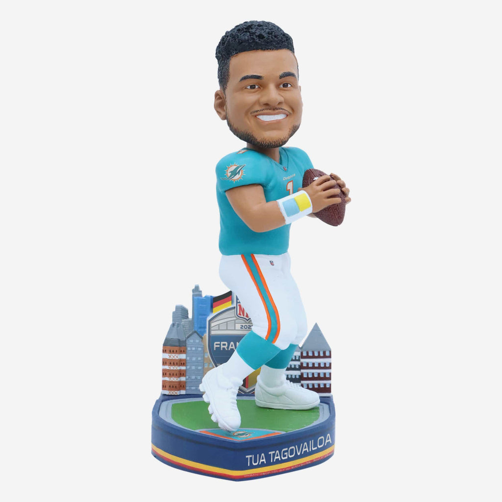 Tua Tagovailoa Miami Dolphins 2023 International Game Bobblehead FOCO - FOCO.com