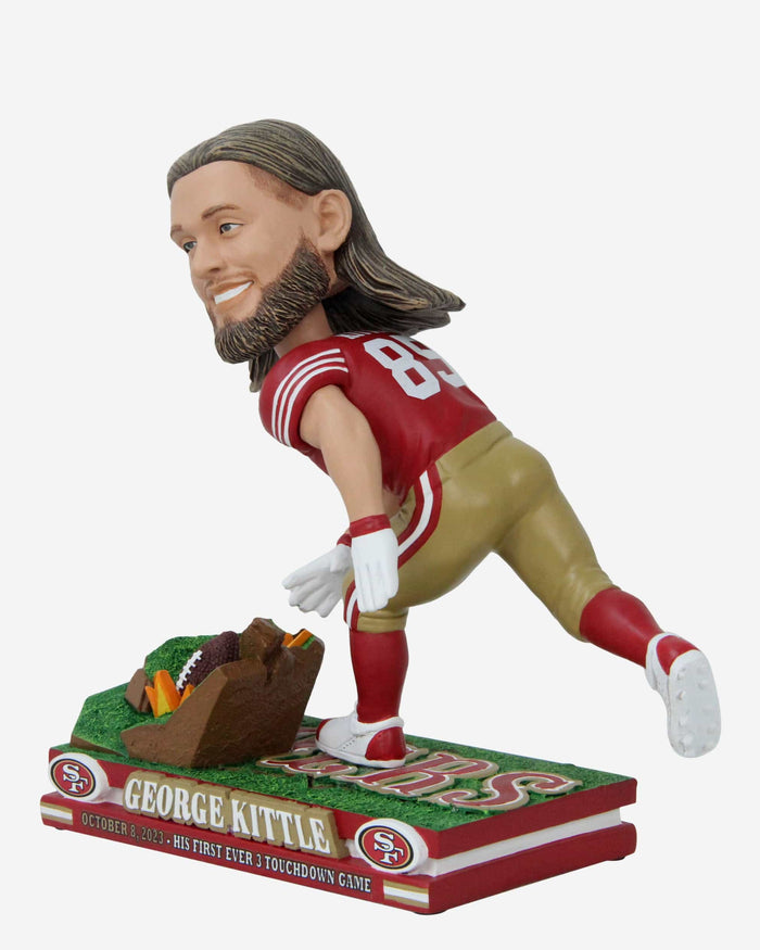 George Kittle San Francisco 49ers Gamebreaker Bobblehead FOCO - FOCO.com